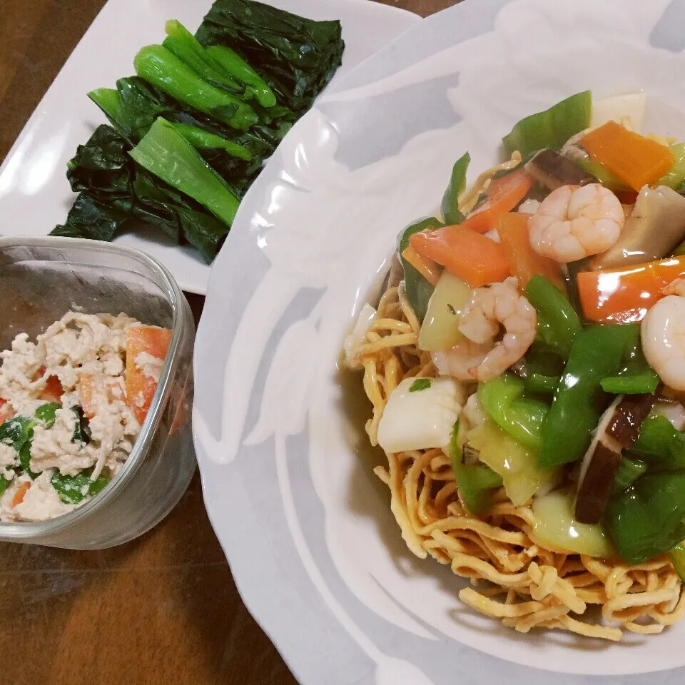 Snapdishの料理写真:あんかけかた焼きそば|Yuk@さん