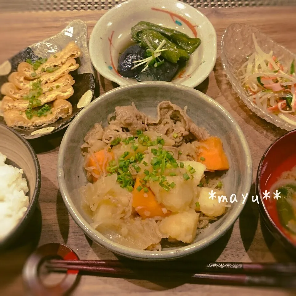 今日の晩ご飯|しんのすけさん