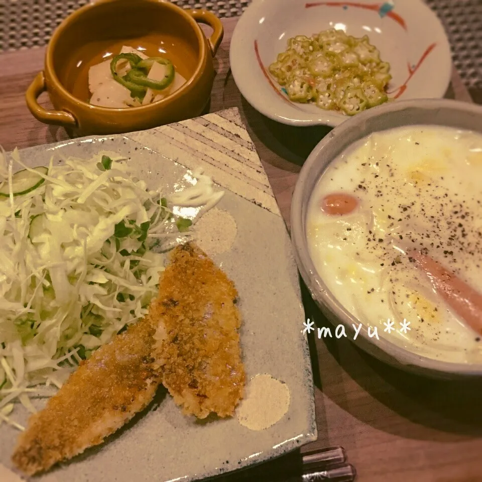 今日の晩ご飯|しんのすけさん