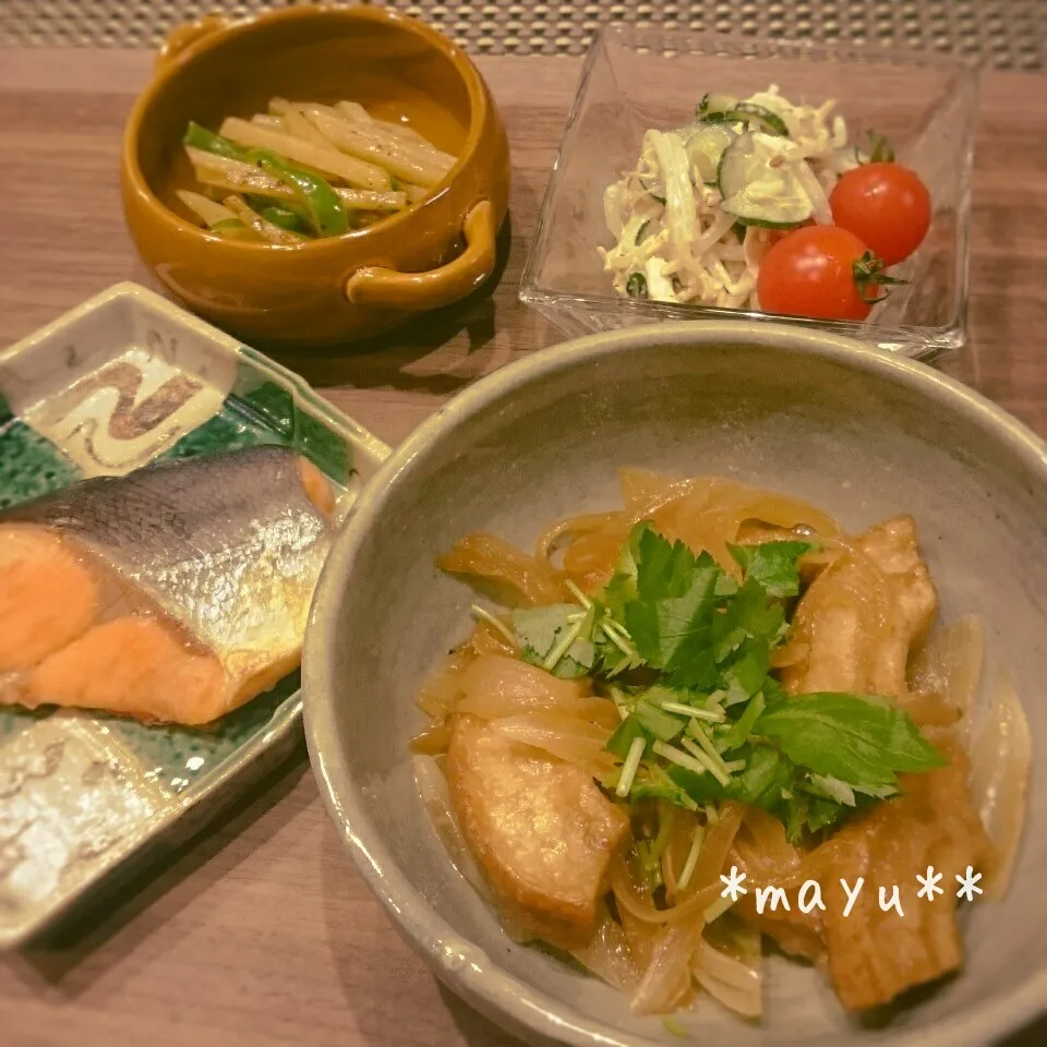 Snapdishの料理写真:今日の晩ご飯|しんのすけさん