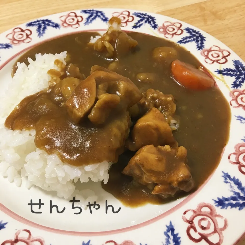 オーソドックスなの〜〜チキンカレーライス❣️💖|せんちゃんさん