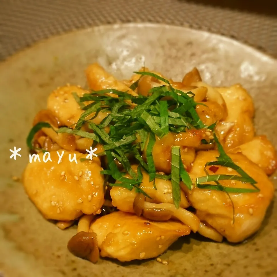 簡単甘酢で鶏胸肉の照り照り♡|しんのすけさん