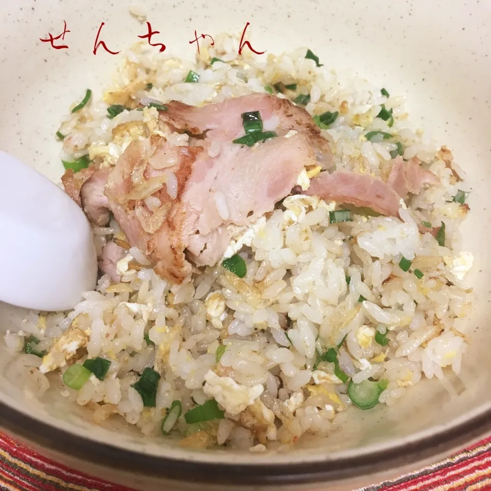 Snapdishの料理写真:ベーコン炒飯|せんちゃんさん