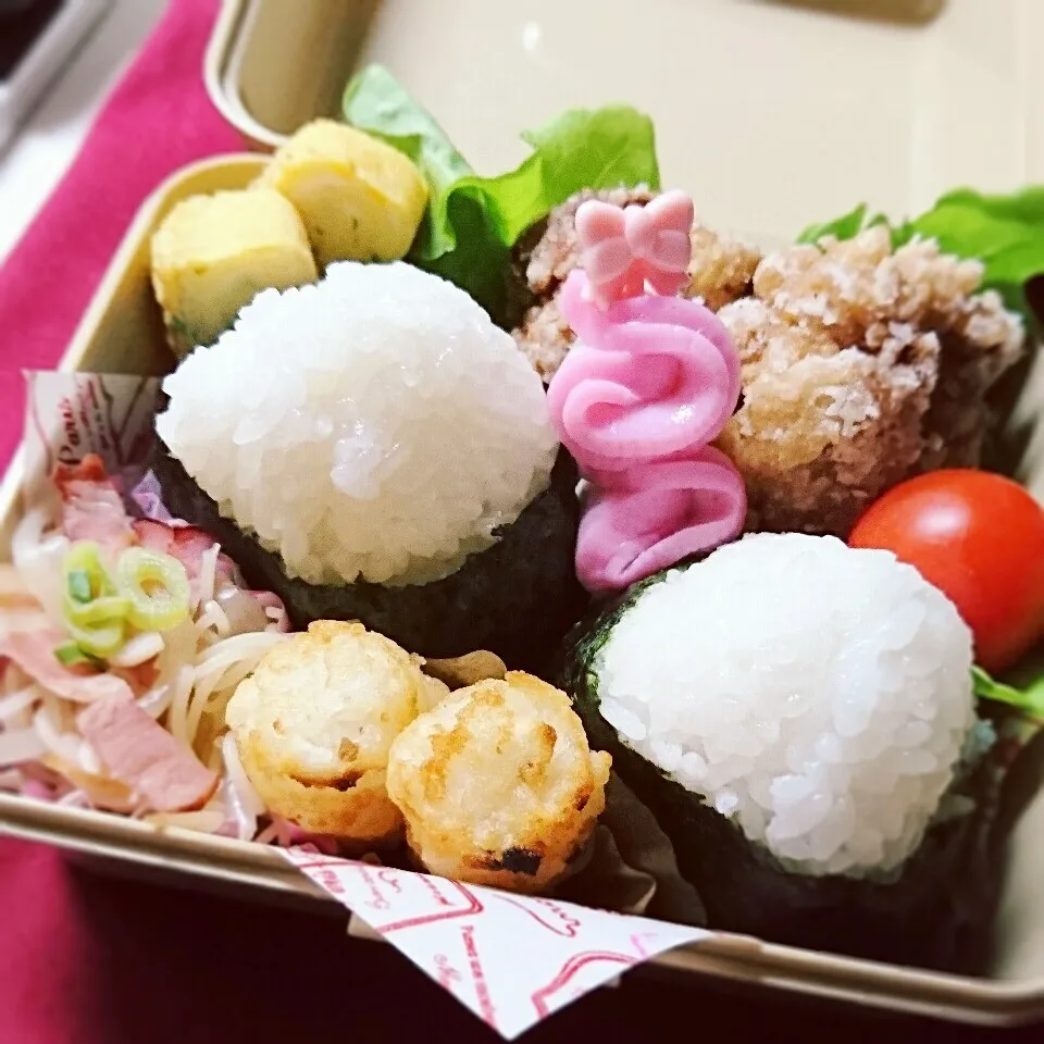 遠足おにぎり弁当🍱|kumi(о´∀`о)さん