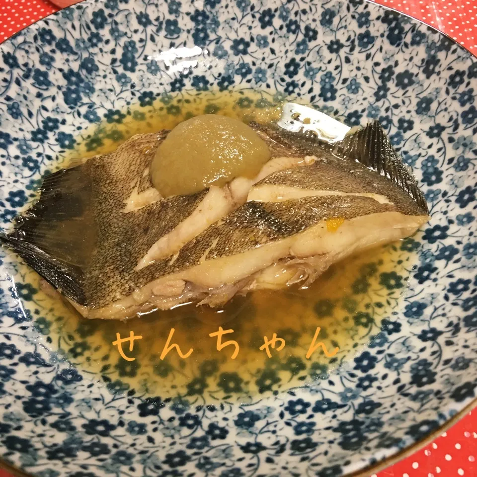 Snapdishの料理写真:カレイの煮付け柚子こしょう風味^_−☆|せんちゃんさん