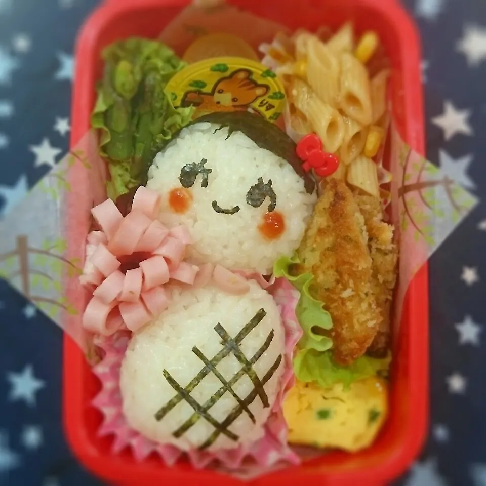 娘ちゃん弁当(*^▽^*)|kumi(о´∀`о)さん