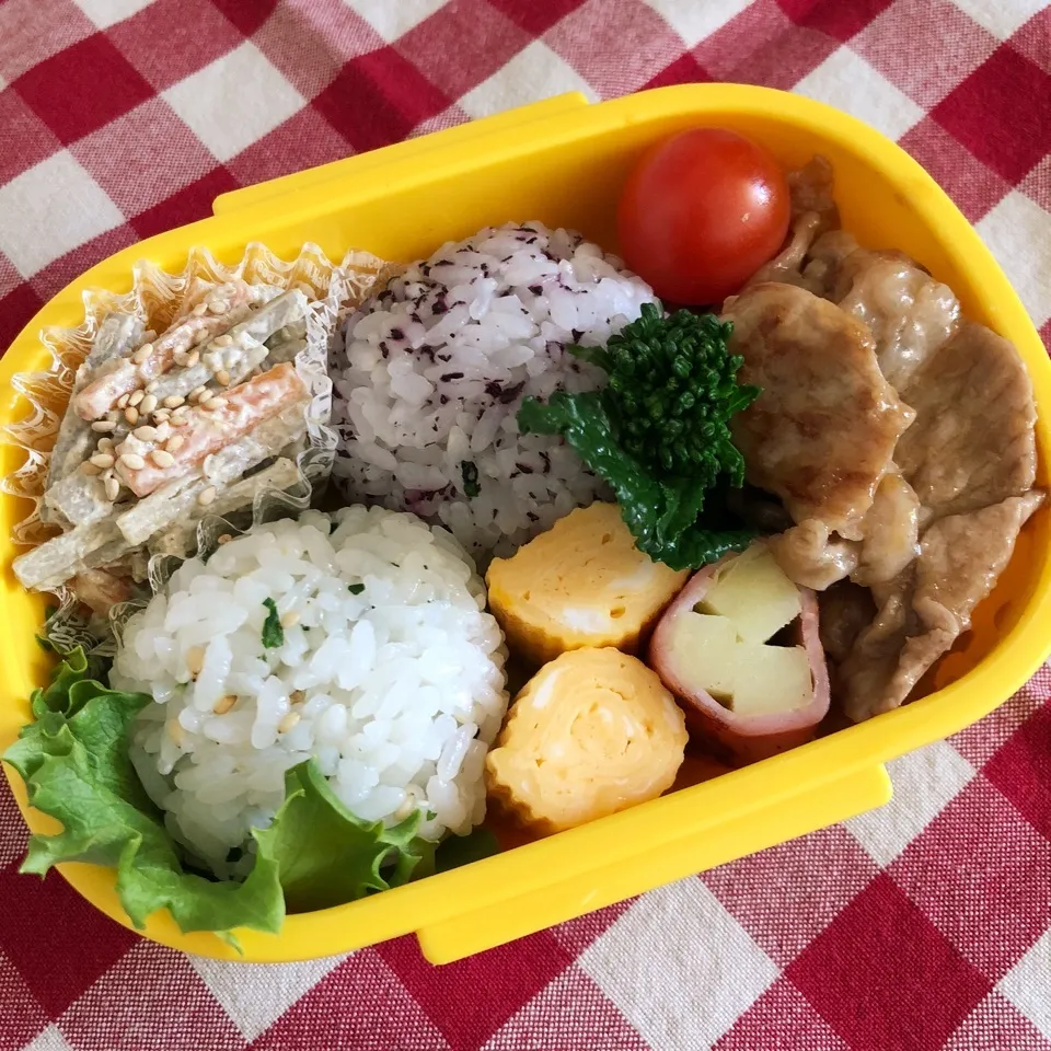 生姜焼きのお弁当♡|nanaoさん