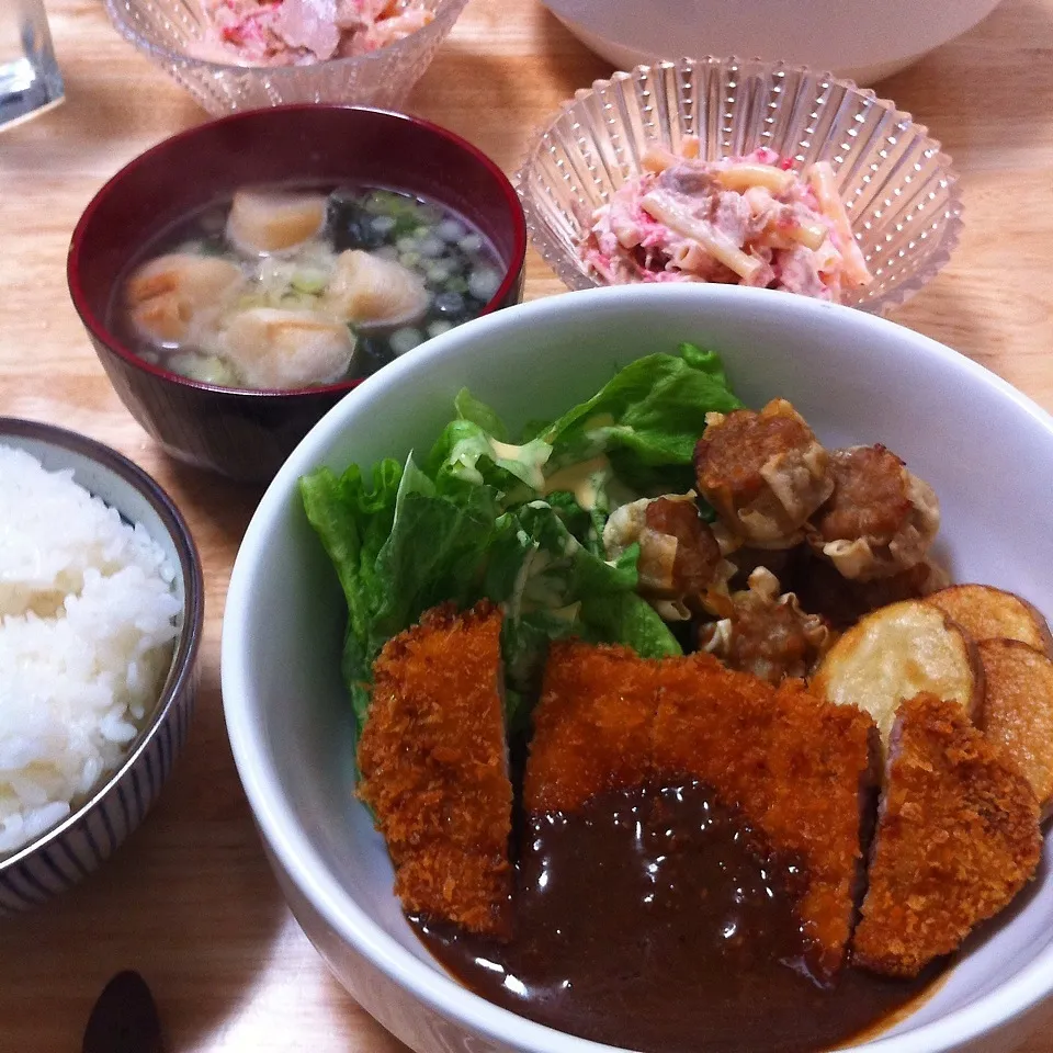 トンカツ定食〜ぅ！！|せんちゃんさん