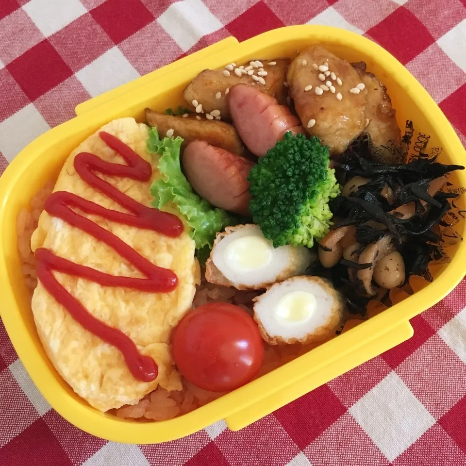 オムレツと鶏ムネ南蛮のお弁当♡|nanaoさん