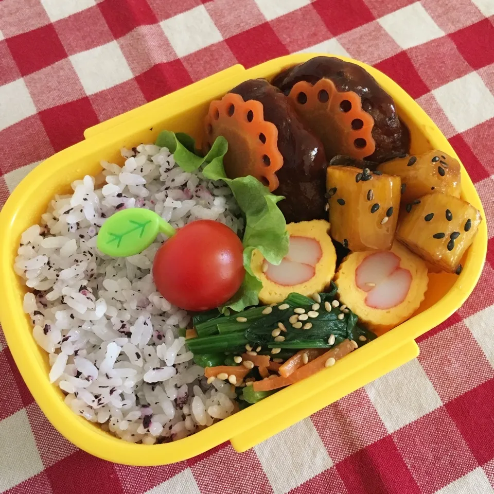 ハンバーグのお弁当♡|nanaoさん