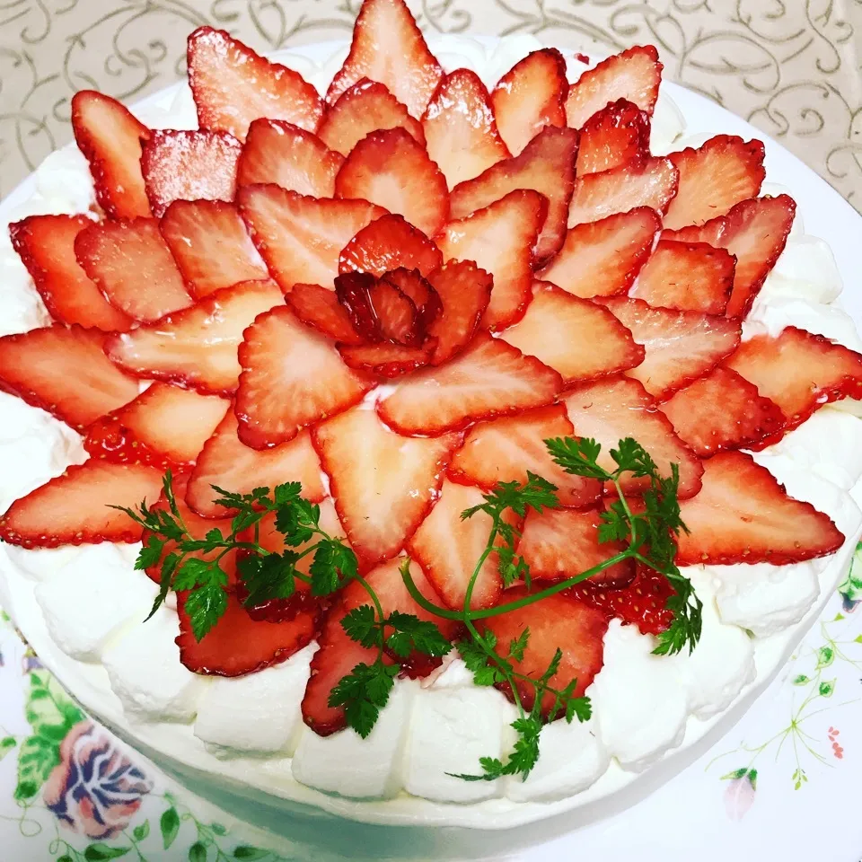 いちごケーキ🍓|みかんさん