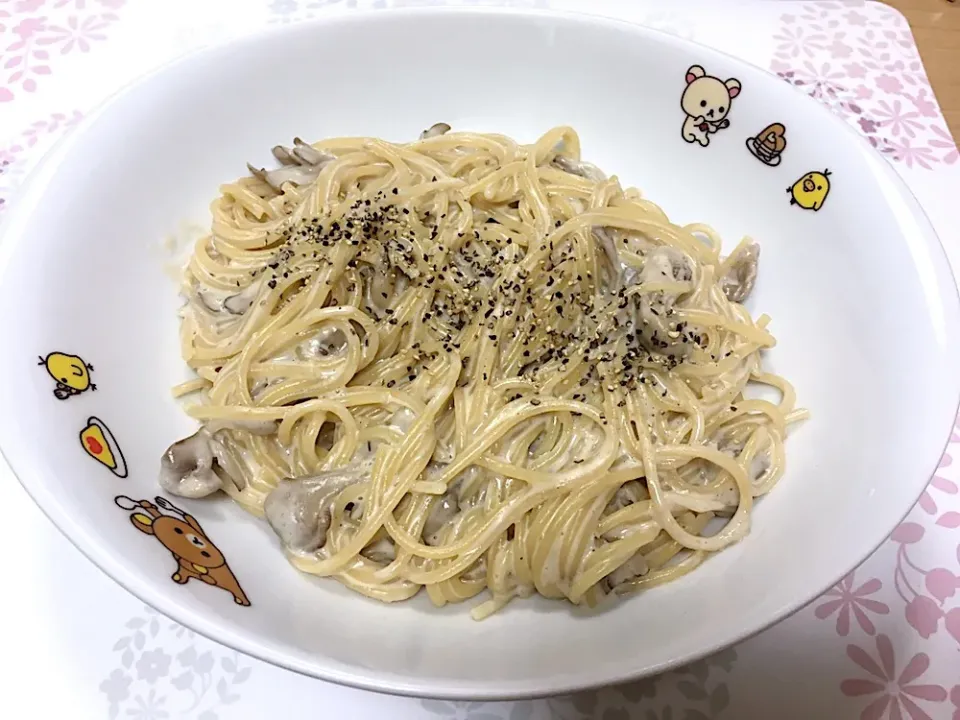 ♫ワンポットで♡絶品きのこクリームパスタ by コトリサン|むぎちゃさん