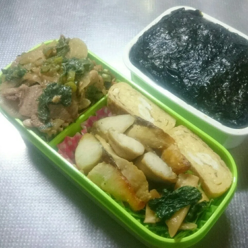 Snapdishの料理写真:旦那さんお弁当|きぬよさん