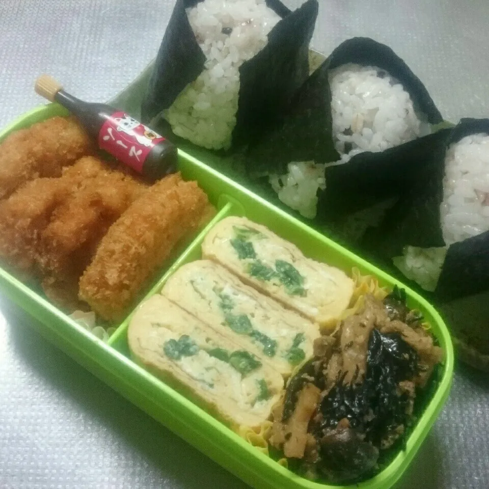 Snapdishの料理写真:旦那さんお弁当|きぬよさん