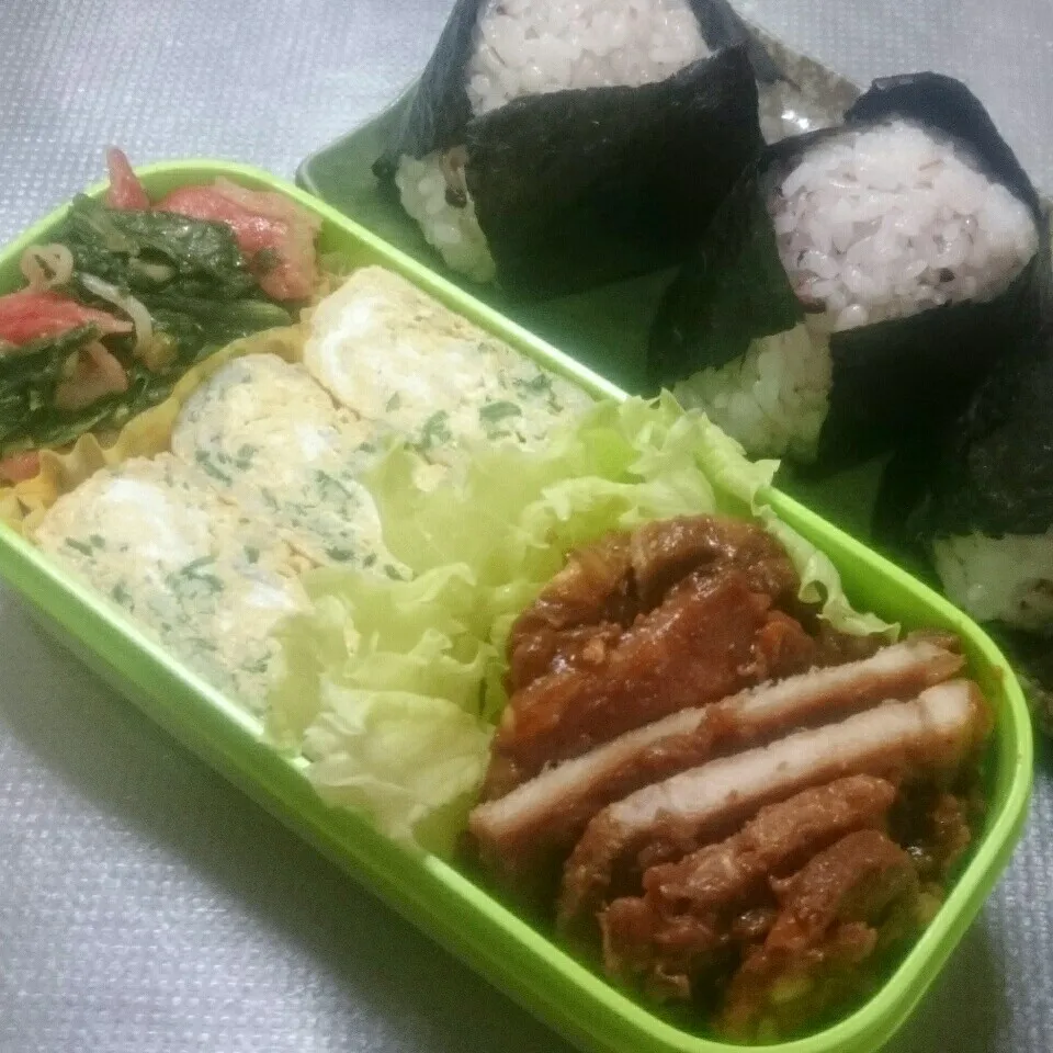 旦那さんお弁当|きぬよさん