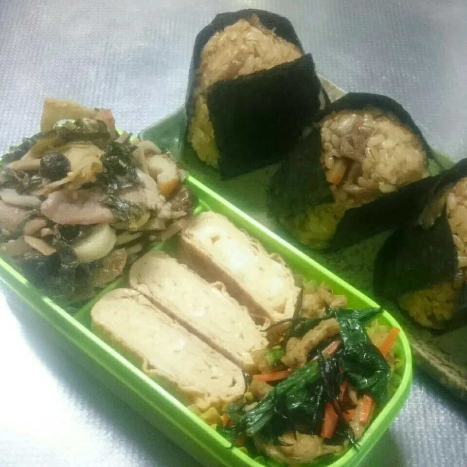 Snapdishの料理写真:旦那さんお弁当|きぬよさん