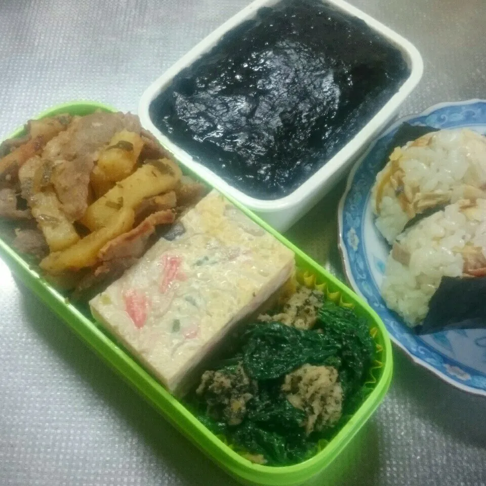 旦那さんお弁当|きぬよさん