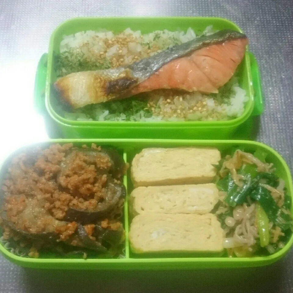 Snapdishの料理写真:旦那さんお弁当|きぬよさん