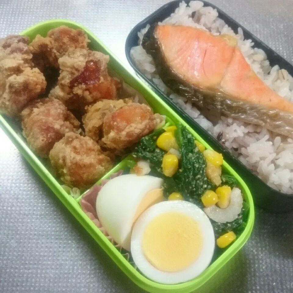 Snapdishの料理写真:旦那さんお弁当|きぬよさん