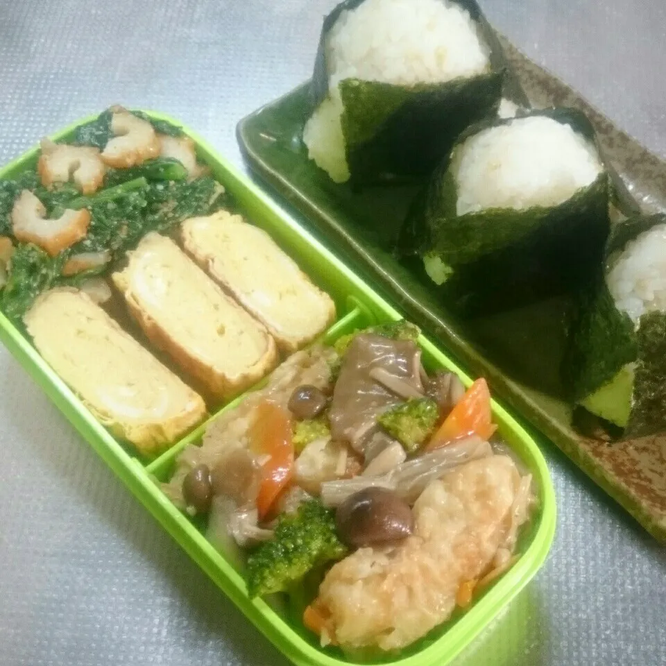 旦那さんお弁当|きぬよさん