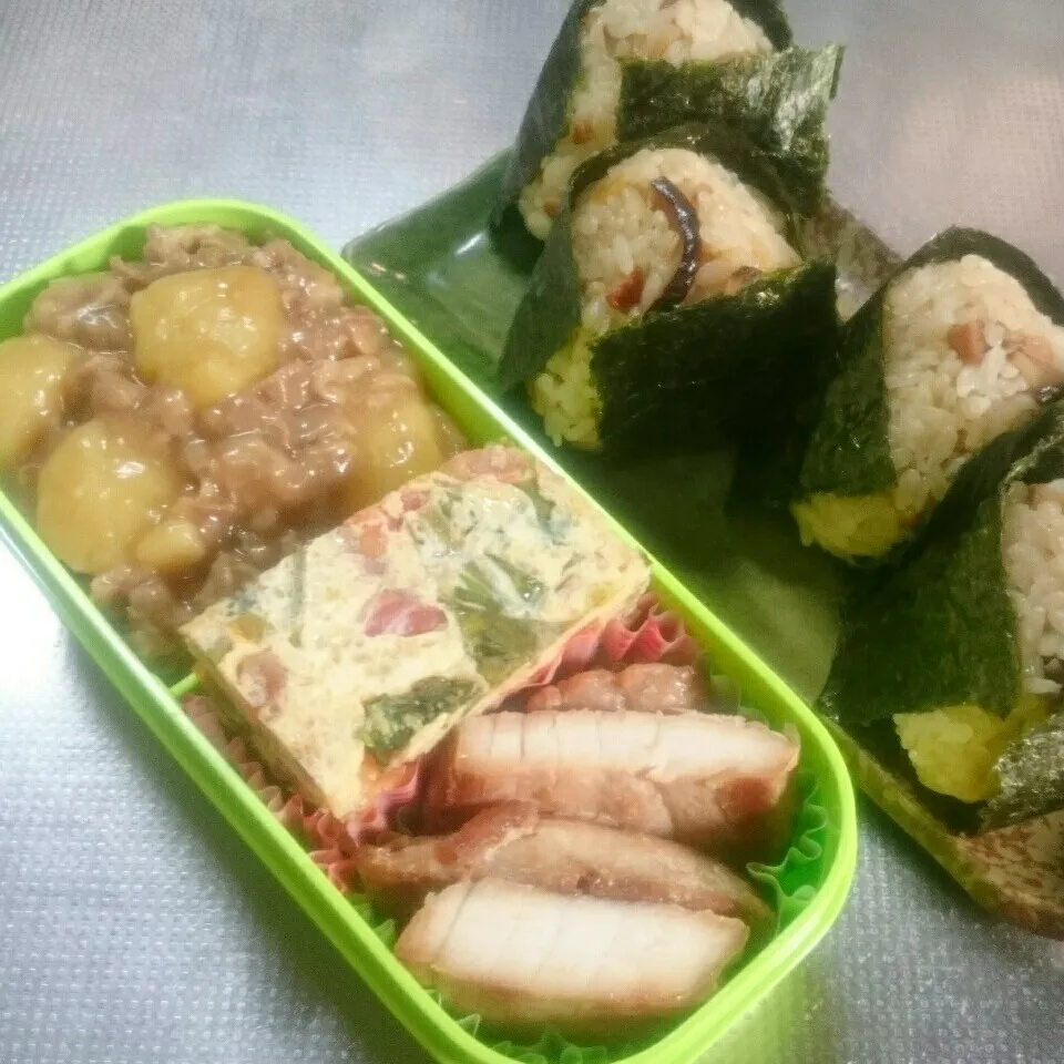 旦那さんお弁当|きぬよさん