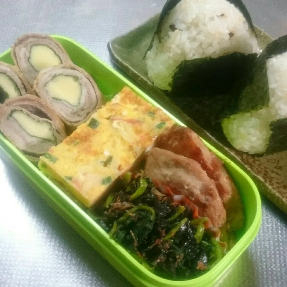 Snapdishの料理写真:旦那さんお弁当|きぬよさん