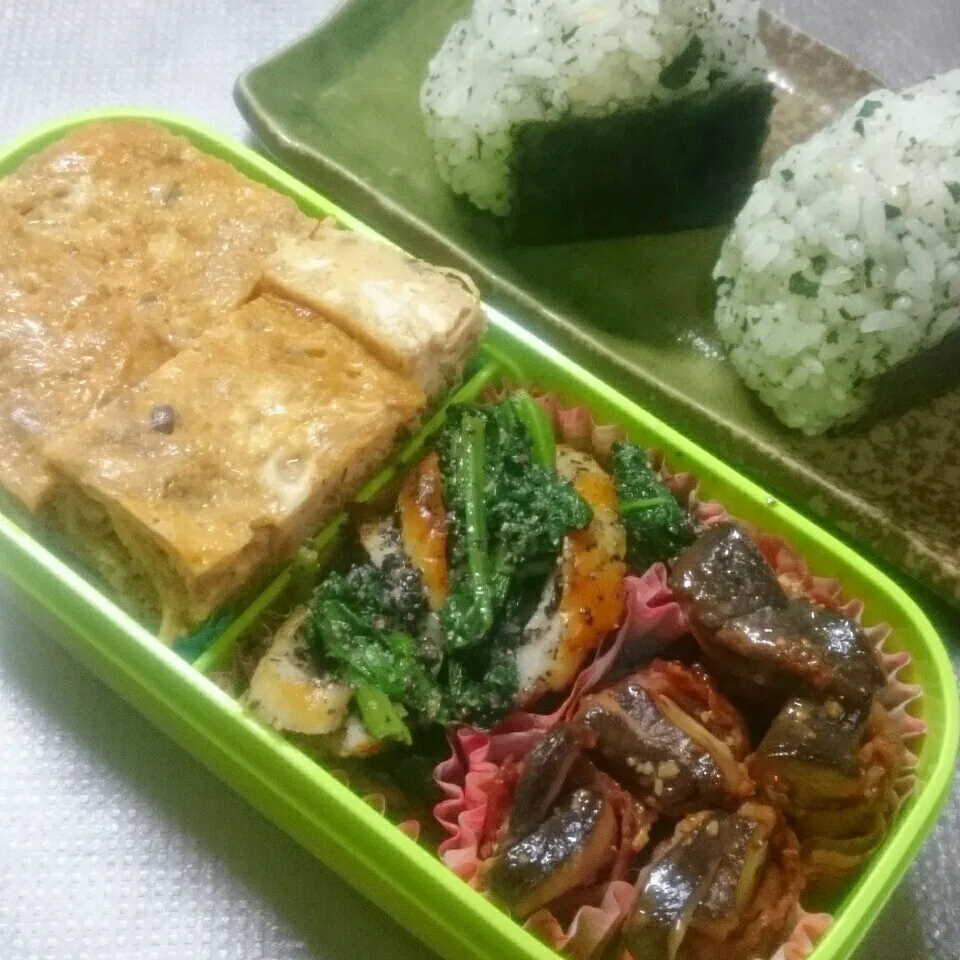 Snapdishの料理写真:旦那さんお弁当|きぬよさん