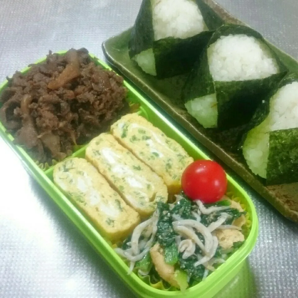 Snapdishの料理写真:旦那さんお弁当|きぬよさん