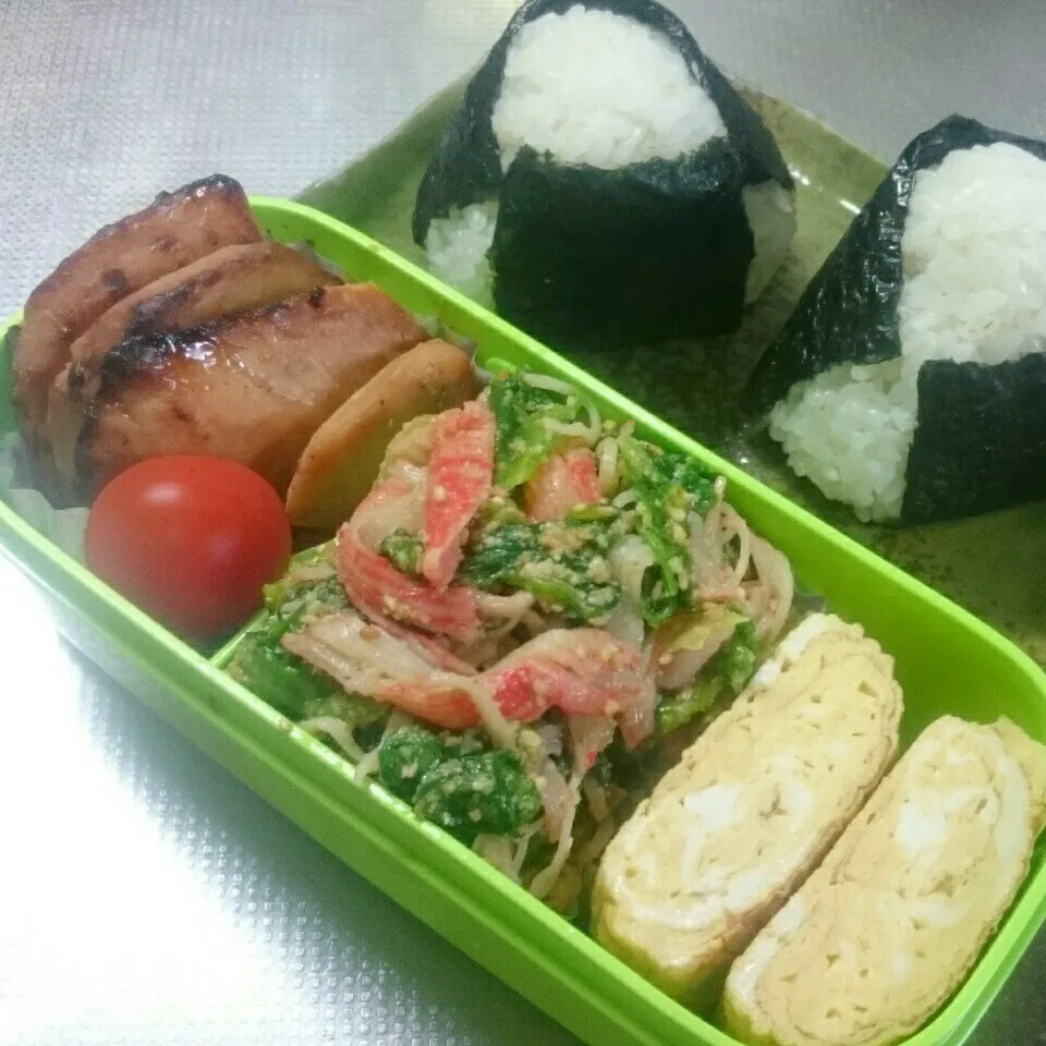 Snapdishの料理写真:旦那さんお弁当|きぬよさん