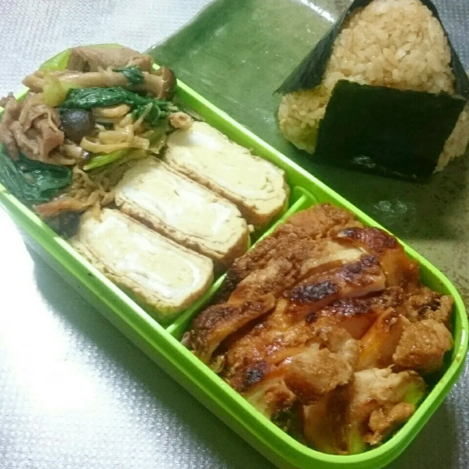 Snapdishの料理写真:旦那さんお弁当|きぬよさん