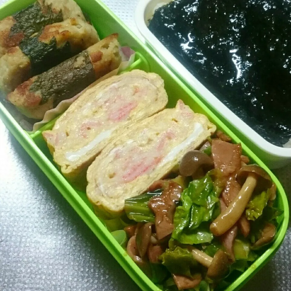 Snapdishの料理写真:旦那さんお弁当|きぬよさん