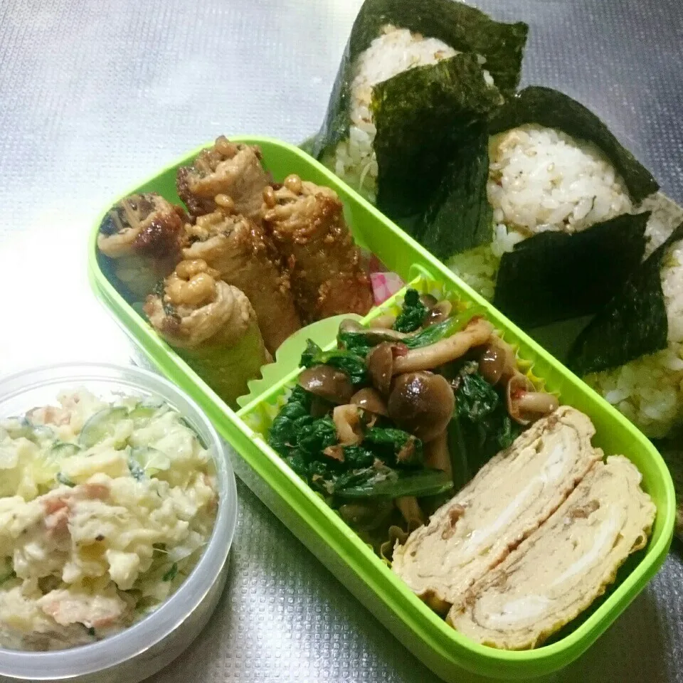 先週の旦那さんお弁当|きぬよさん