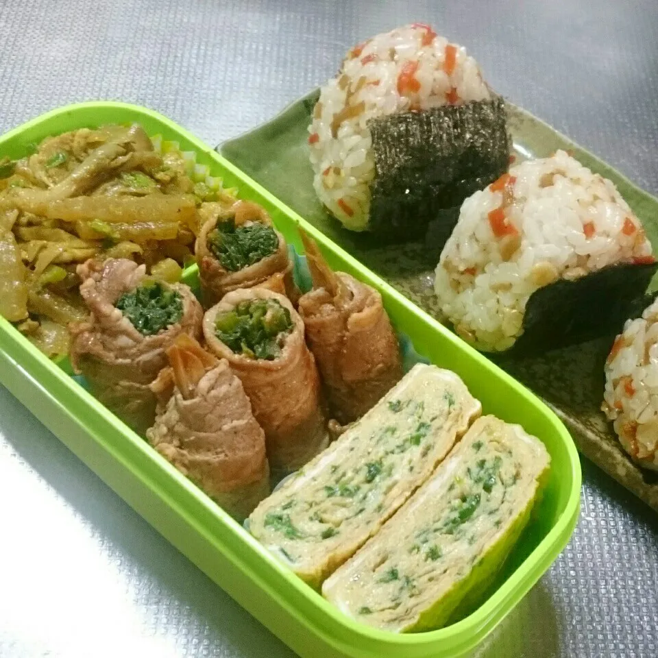 Snapdishの料理写真:旦那さんお弁当|きぬよさん