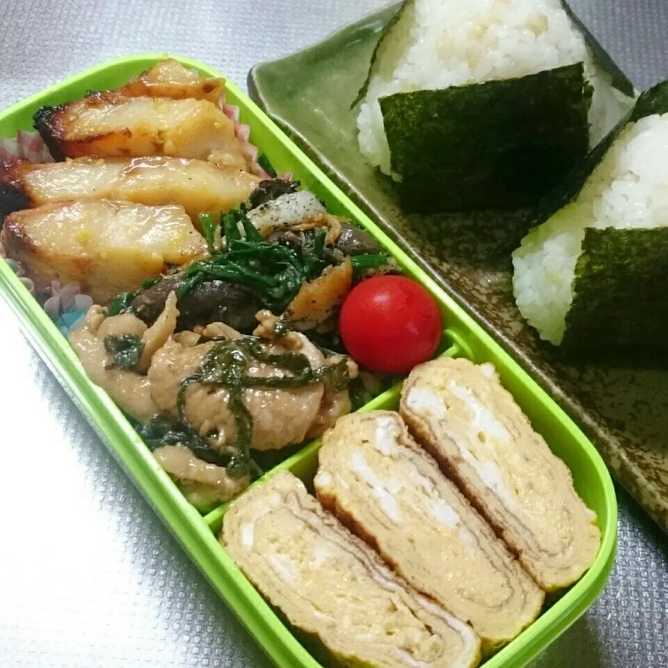 昨日の旦那さんお弁当|きぬよさん