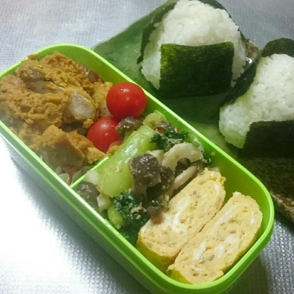 Snapdishの料理写真:昨日の旦那さんお弁当|きぬよさん