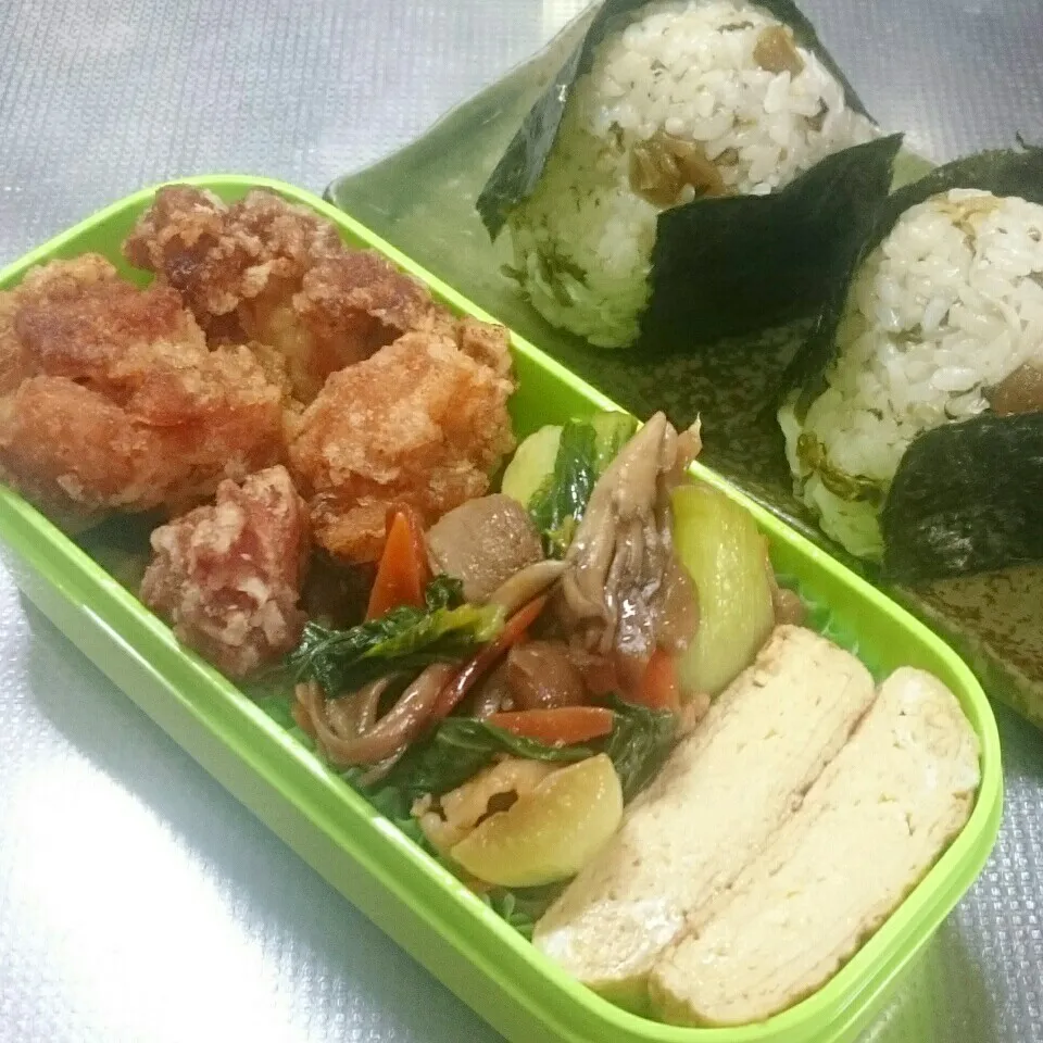 Snapdishの料理写真:旦那さんお弁当|きぬよさん