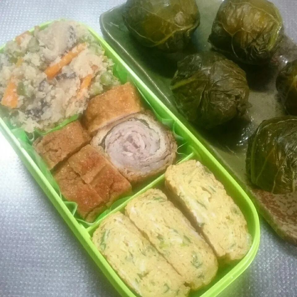 一昨日の旦那さんお弁当|きぬよさん