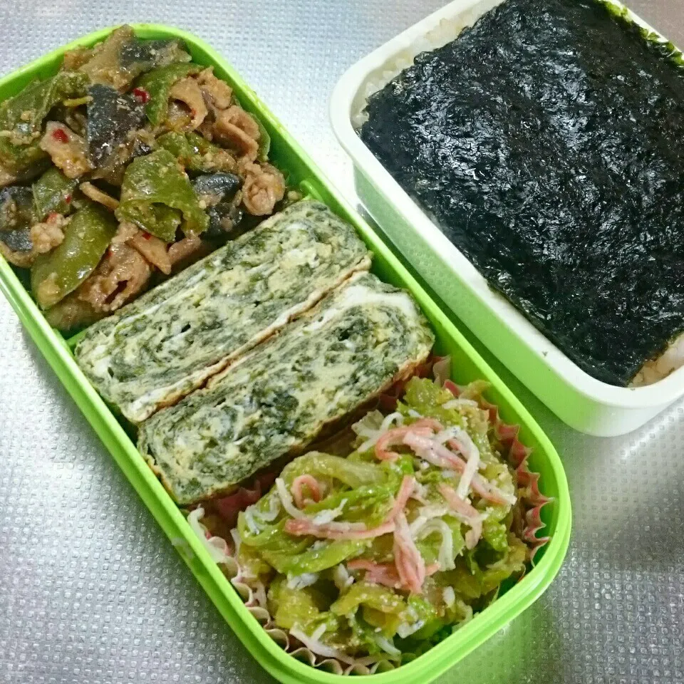 昨日の旦那さんお弁当|きぬよさん