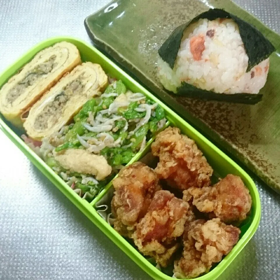 Snapdishの料理写真:旦那さんお弁当|きぬよさん