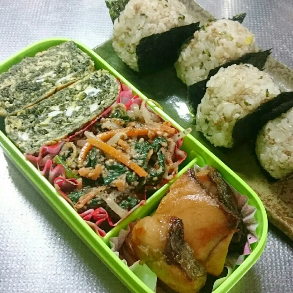 昨日の旦那さんお弁当|きぬよさん