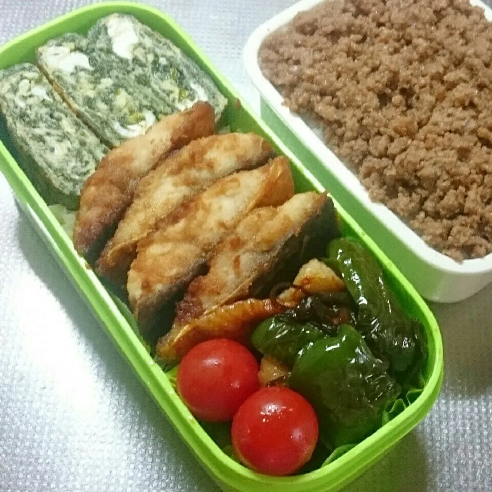 昨日の旦那さんお弁当|きぬよさん