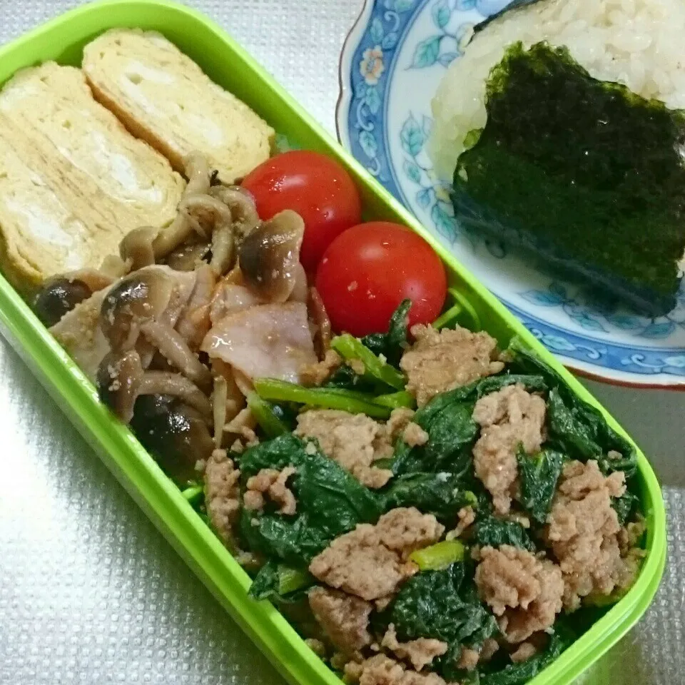 Snapdishの料理写真:旦那さんお弁当|きぬよさん