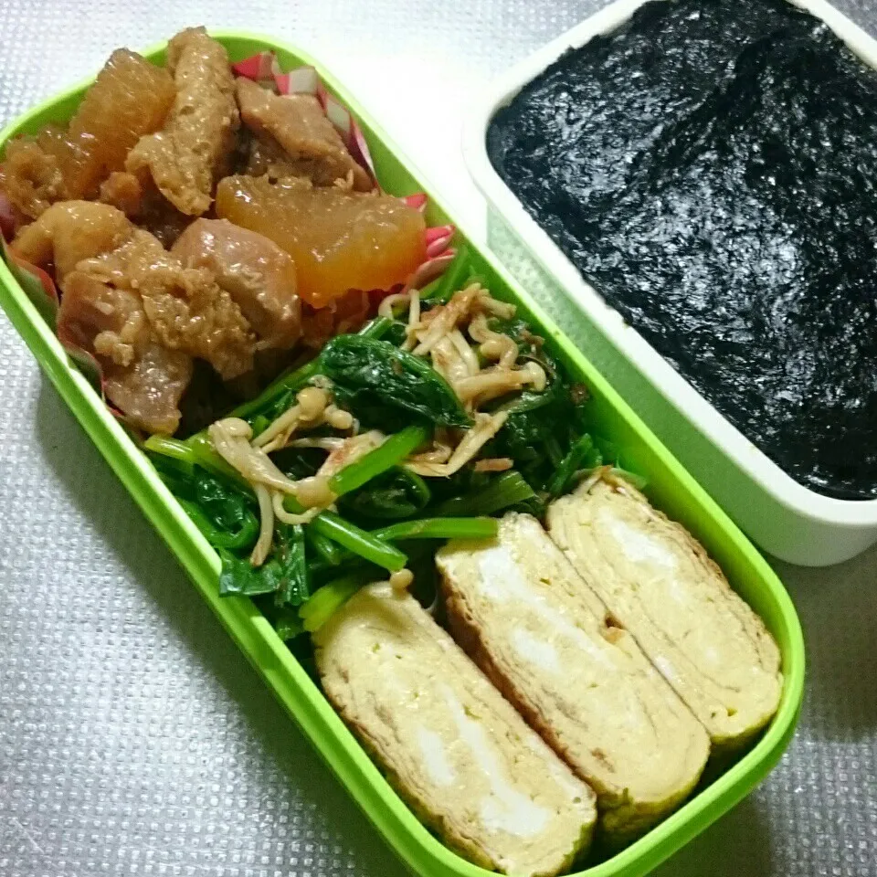 昨日の旦那さんお弁当|きぬよさん