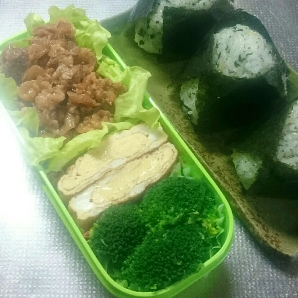 昨日の旦那さんお弁当|きぬよさん