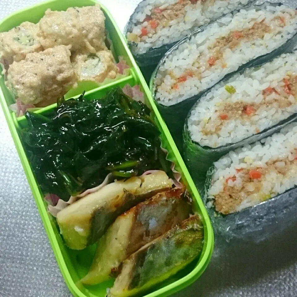 旦那さんお弁当|きぬよさん