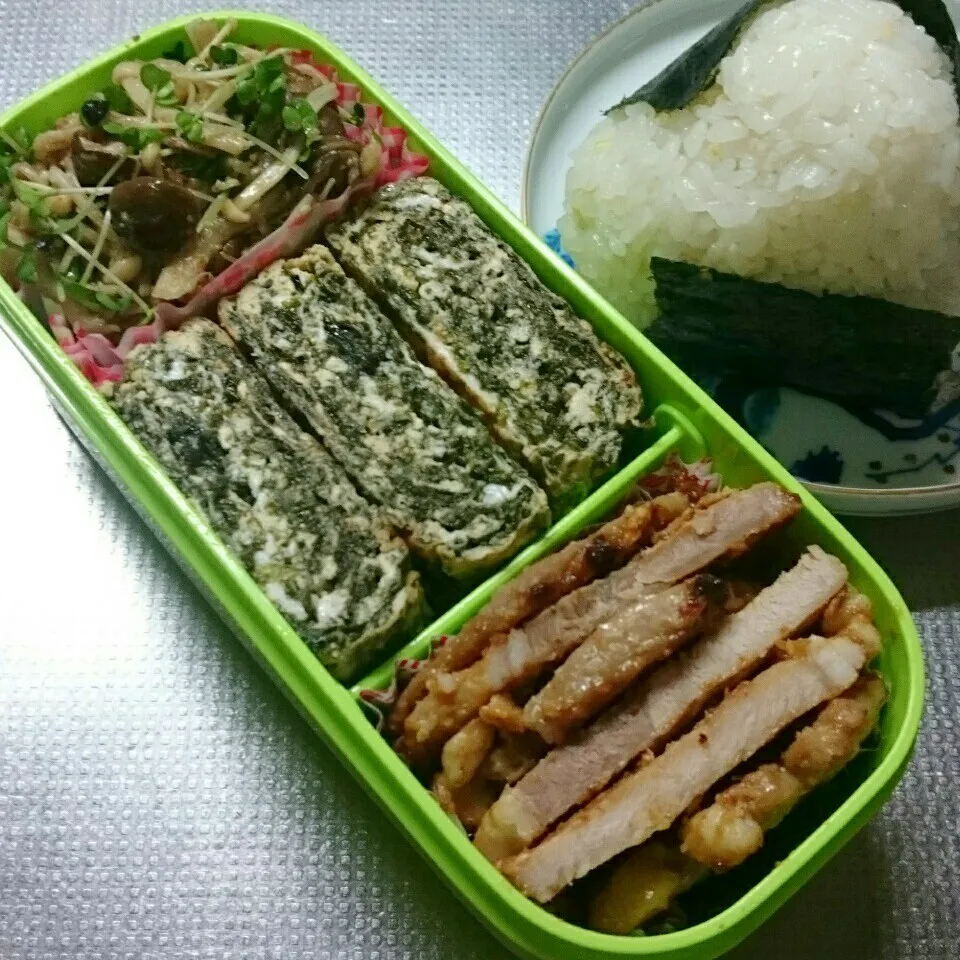 Snapdishの料理写真:昨日の旦那さんお弁当|きぬよさん