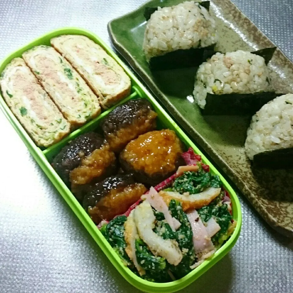 Snapdishの料理写真:旦那さんお弁当|きぬよさん