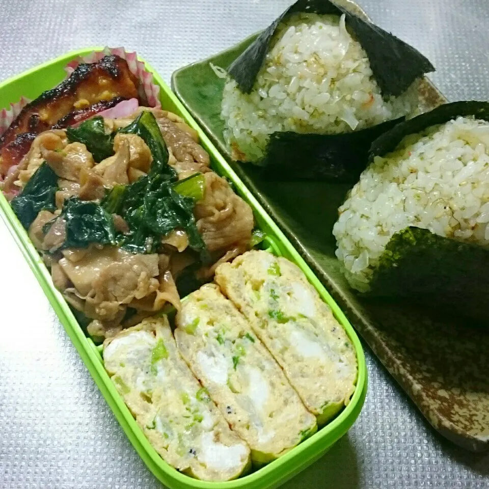 Snapdishの料理写真:昨日の旦那さんお弁当|きぬよさん