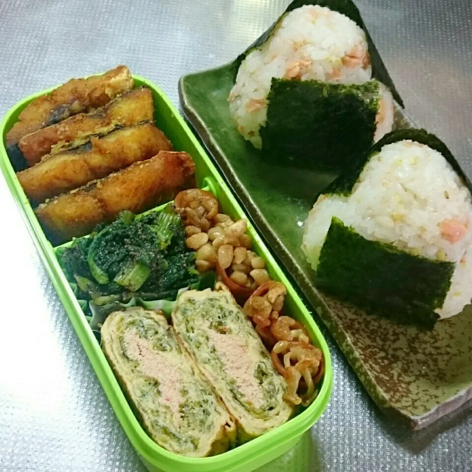 Snapdishの料理写真:旦那さんお弁当|きぬよさん