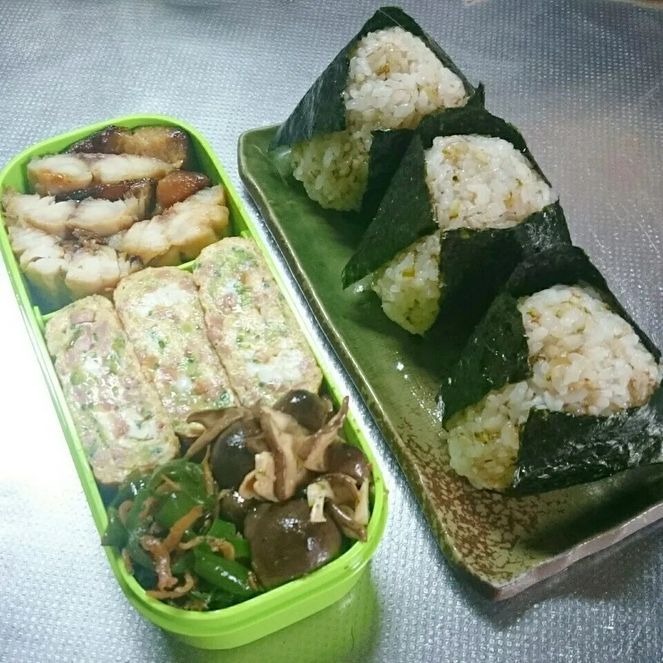 Snapdishの料理写真:旦那さんお弁当|きぬよさん